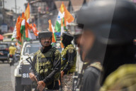 Tricolor Flag Bike Rally To Highlight The Success Of Indian Military's "Operation Sindoor" In Kashmir