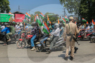 Tricolor Flag Bike Rally To Highlight The Success Of Indian Military's "Operation Sindoor" In Kashmir