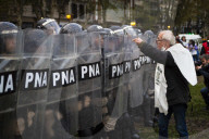 Police Repression Against Retirees, May 21, 2025