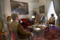 Portuguese President Receives In Audience A Representative Of Political Party CDS Following Election Results