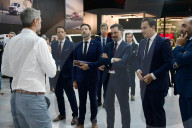 Minister Laurent SAINT-MARTIN Visits The Renault Trucks Plant In Venissieux
