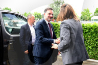 Minister Laurent SAINT-MARTIN Visits The Renault Trucks Plant In Venissieux