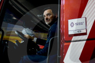 Minister Laurent SAINT-MARTIN Visits The Renault Trucks Plant In Venissieux
