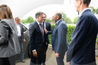 Minister Laurent SAINT-MARTIN Visits The Renault Trucks Plant In Venissieux