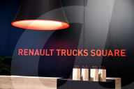 Minister Laurent SAINT-MARTIN Visits The Renault Trucks Plant In Venissieux