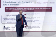 Mexico’s President Claudia Sheinbaum Holds Briefing