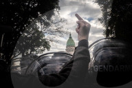 Tension And Running In Protests By Retirees In Front Of Congress