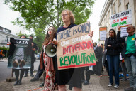Pro-Palestine Demonstration In Warsaw, Poland