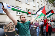 Pro-Palestine Demonstration In Warsaw, Poland