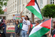 Pro-Palestine Demonstration In Warsaw, Poland