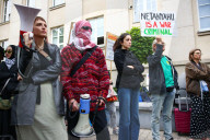 Pro-Palestine Demonstration In Warsaw, Poland