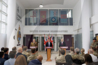 Prime Minister Keir Starmer visits PJHQ in Northwood
