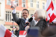 Rafal Trzaskowski's Election Rally In Krakow