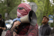 Protest In Front Of The Israeli Embassy In Warsaw, Poland, On May 22, 2025