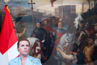 Italy's Prime Minister Giorgia Meloni Welcomes Denmark's Prime Minister Mette Frederiksen