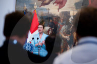 Italy's Prime Minister Giorgia Meloni Welcomes Denmark's Prime Minister Mette Frederiksen