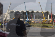 Concrete Canopy Collapses At Novi Sad Railway Station