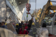 Concrete Canopy Collapses At Novi Sad Railway Station