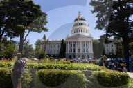 Disability Rights Advocates Participate In The Keep The Promise Rally At The California State Capitol