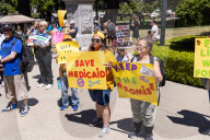 Disability Rights Advocates Participate In The Keep The Promise Rally At The California State Capitol