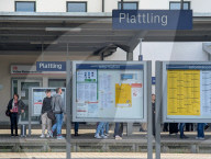 Bavarian Train Station Plattling