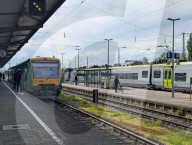 Bavarian Train Station Plattling