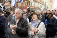Campaign Against Antisemitism vigil. London, UK.