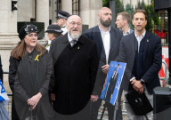 Campaign Against Antisemitism vigil. London, UK.