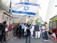Campaign Against Antisemitism vigil. London, UK.