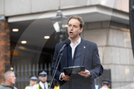 Campaign Against Antisemitism vigil. London, UK.