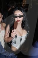 Celebrity Arrivals At Magnum Party During The 78th Cannes Film Festival