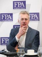 Robert Watts: The Sunday Times Rich List briefing at the Foreign Press Association, Royal Overseas League, Park Place, St James's Street, London, UK.