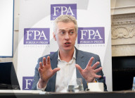 Robert Watts: The Sunday Times Rich List briefing at the Foreign Press Association, Royal Overseas League, Park Place, St James's Street, London, UK.