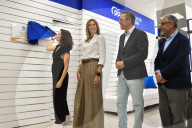 Isabel Díaz Ayuso Attends Inauguration Of The New Partido Popular Headquarters In Pozuelo De Alarcón