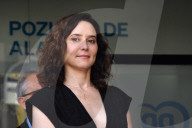 Isabel Díaz Ayuso Attends Inauguration Of The New Partido Popular Headquarters In Pozuelo De Alarcón