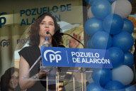 Isabel Díaz Ayuso Attends Inauguration Of The New Partido Popular Headquarters In Pozuelo De Alarcón