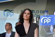 Isabel Díaz Ayuso Attends Inauguration Of The New Partido Popular Headquarters In Pozuelo De Alarcón