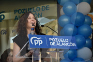 Isabel Díaz Ayuso Attends Inauguration Of The New Partido Popular Headquarters In Pozuelo De Alarcón