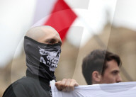 Anti-Immigration Picket In Krakow