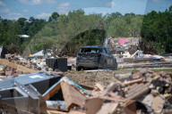 Tornado Damage In London, Kentucky