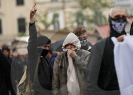 Anti-Immigration Picket In Krakow