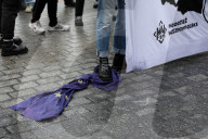 Anti-Immigration Picket In Krakow