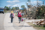 Tornado Damage In London, Kentucky