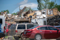Tornado Damage In London, Kentucky