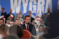 Rafal Trzaskowski's Election Night In Sandomierz
