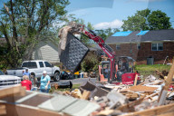 Tornado Damage In London, Kentucky