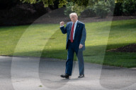President Trump Departs For The Weekend