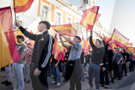 'Remigration. For Safe Neighborhoods' Demonstration In Madrid