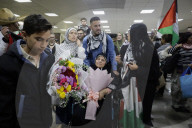 Abed Family (Palestinian Refugee Family) Arrives In Mexico
