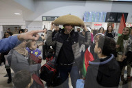 Abed Family (Palestinian Refugee Family) Arrives In Mexico